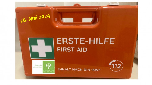 Erste-Hilfe-Kurs am 26. Mai 2024